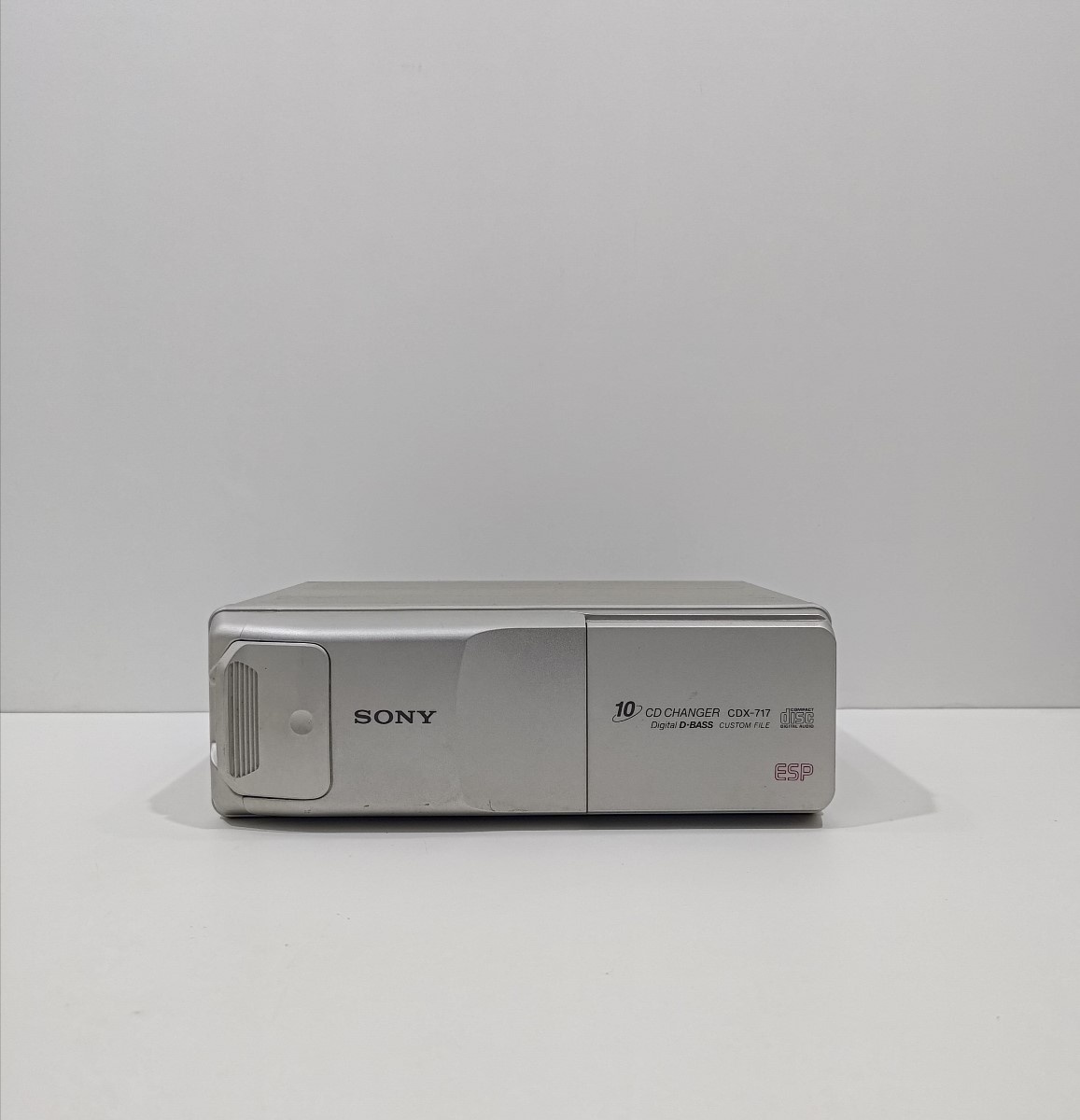 SONY VCDプレーヤー シルバー Disqueteira, Marca Sony, Modelo CDX-717, Digital D-BASS