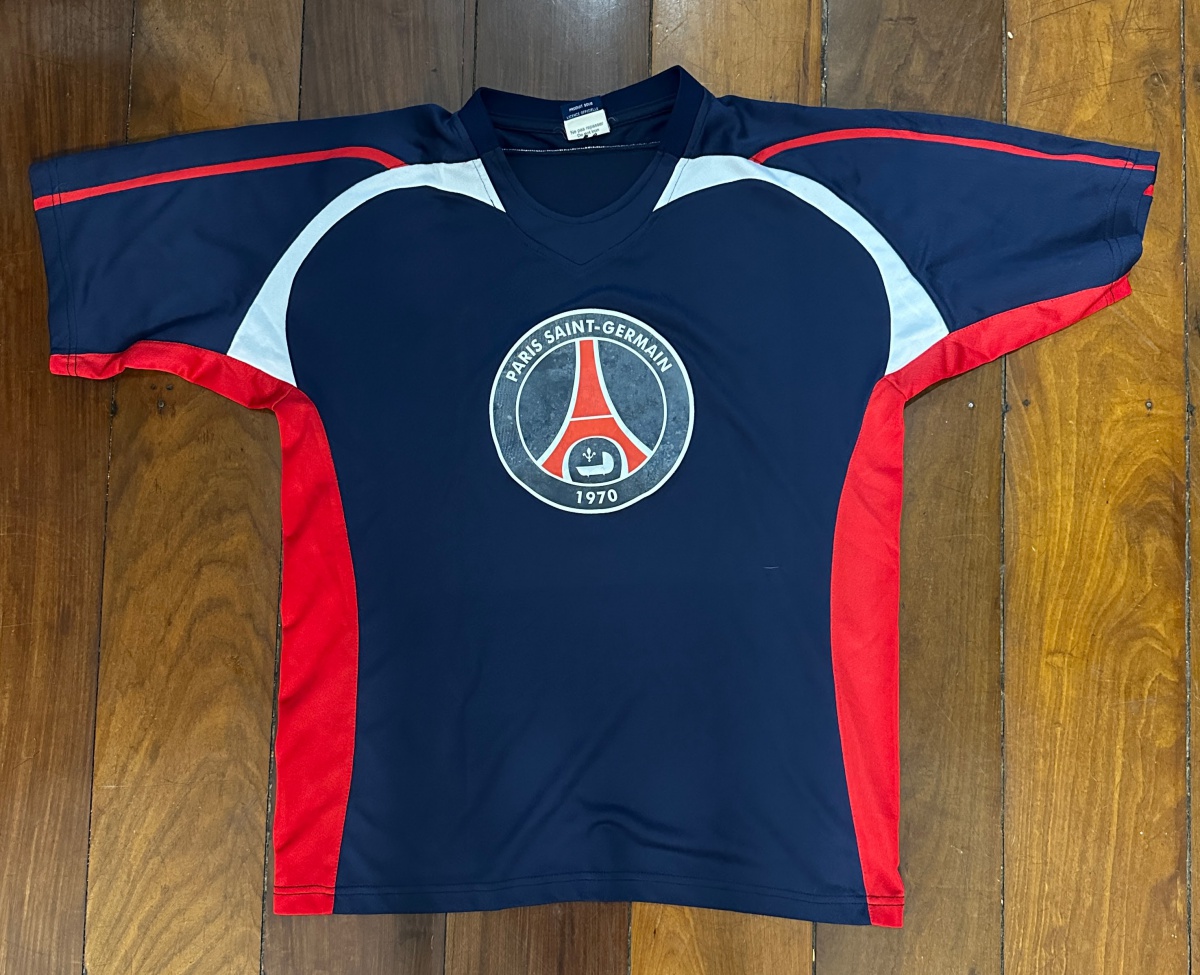 PARIS SAINT GERMAN, 1970 - Camisa em poliéster - Tamanh