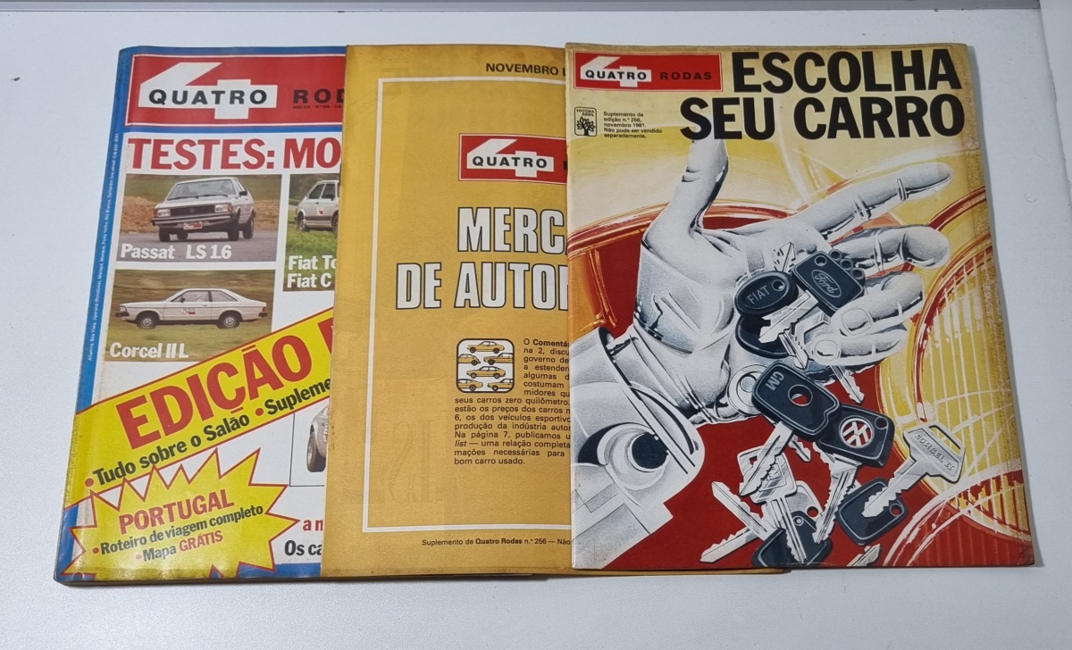 QUATRO RODAS - Ano 21 Nº 256 de Novembro de 1981 EDIÇÃO