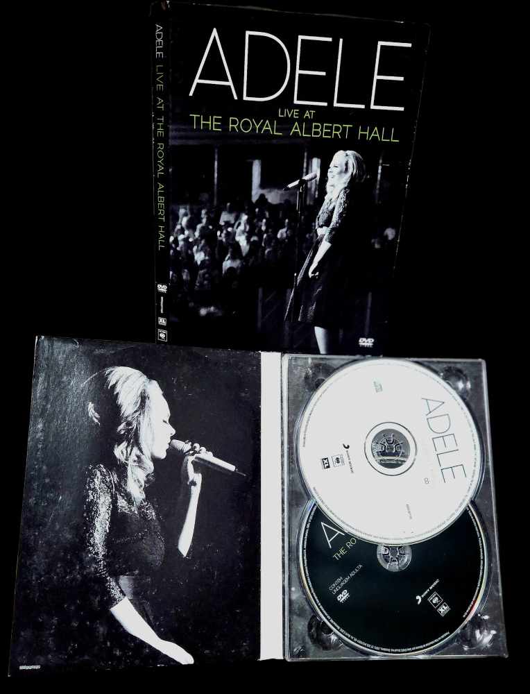 DVD e CD original de Adele live at The Royal Albert Hal