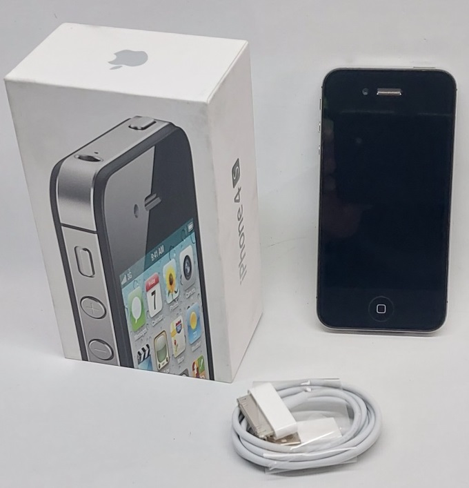 APPLE - Iphone 4S, Black 64GB. Caixa original, cabo e c