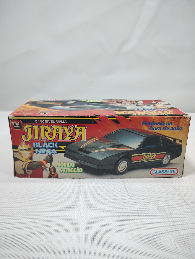 Carro Jiraya Black Ninja Glasslite, a Fricção, na Caixa