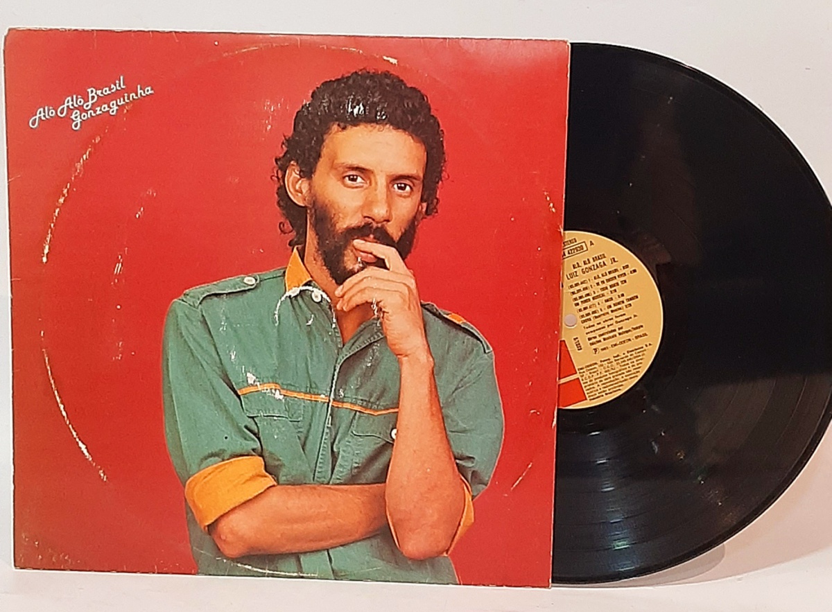 Disco Lp Gonzaguinha - Al Al Brasil Ateno : o disco