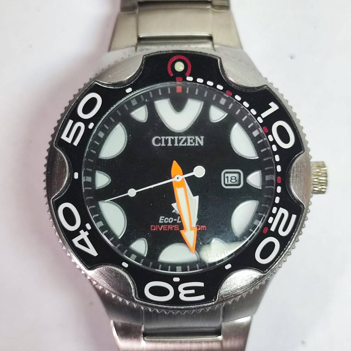 CITIZEN - Relógio Orca Masculino Aqualand, modelo E168S