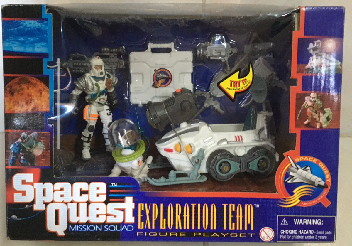 PLAYSET SPACE QUEST MISSION SQUAD - EXPLORATION TEAM, V