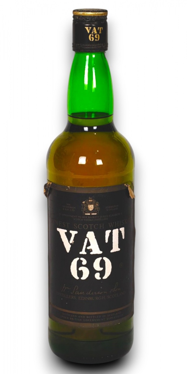 ウイスキー VAT 69 Finest Scotch Whisky VAT 69. Finest Scotch Whisky. Garrafa lacrada de 750 ml