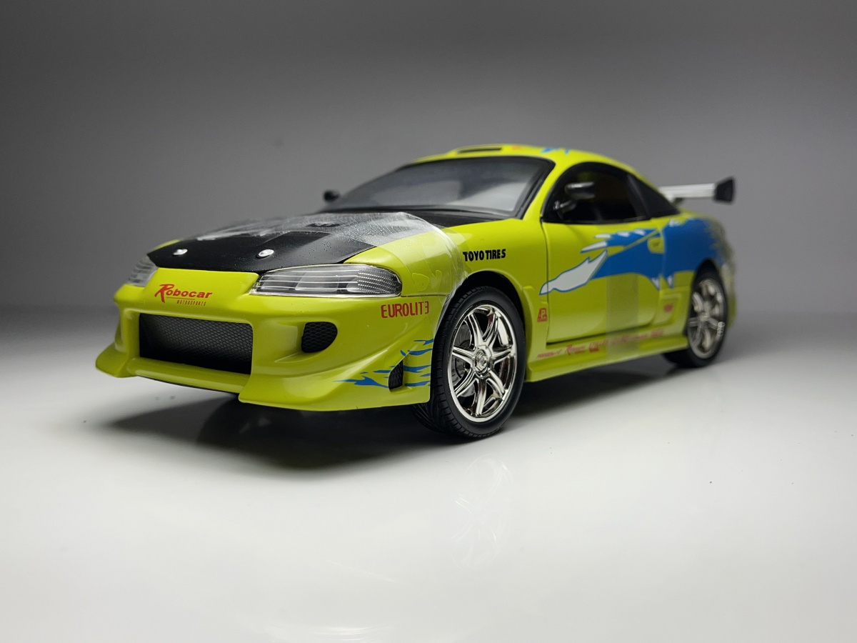 ◆未開封◆Fast＆Furious 1995Mitsubishi Eclipse 1995 Mitsubishi Eclipse Verde e Preto Fast & Furious -