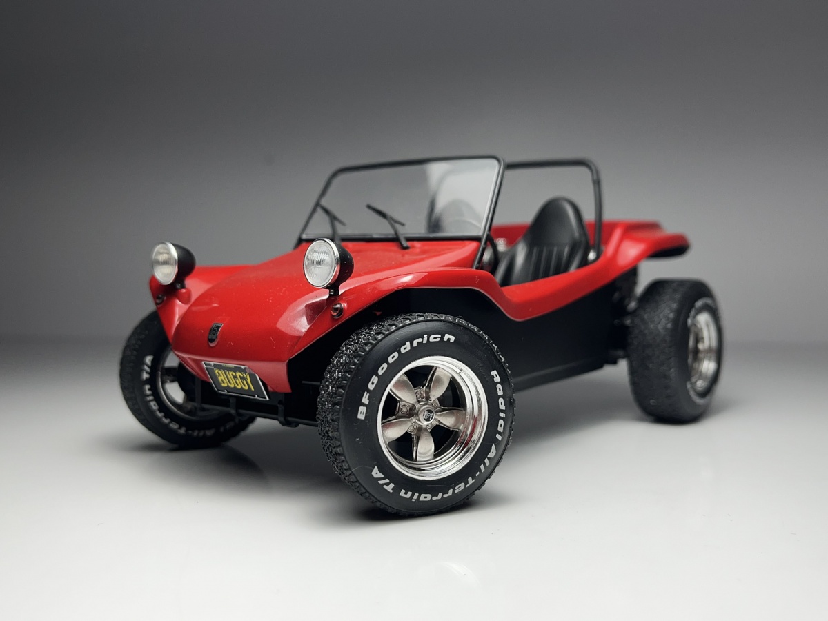 Buggy Meyers Manx Vermelho - Solido Escala 1/18 miniatu