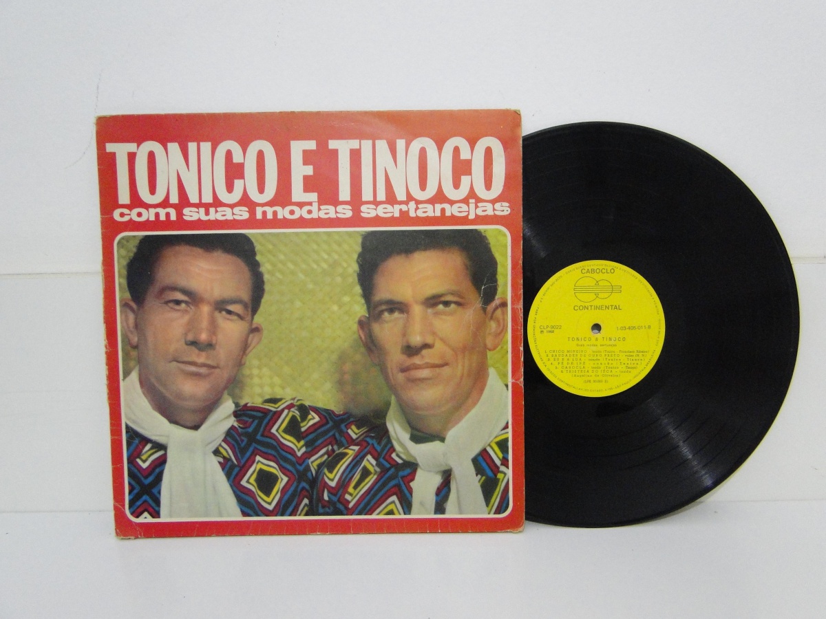 Disco de Vinil - Tonico e Tinoco - Com suas Modas Serta