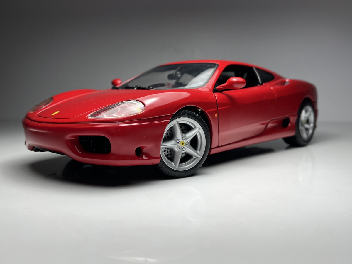 Ferrari 360 Modena Vermelho - Hotwheels Escala 1/18 min