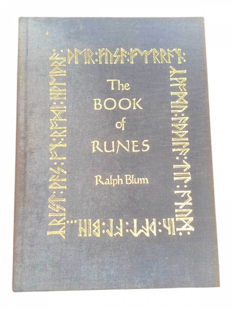 The Book of Runes (1982) de Ralph Blum; Encadernação ed
