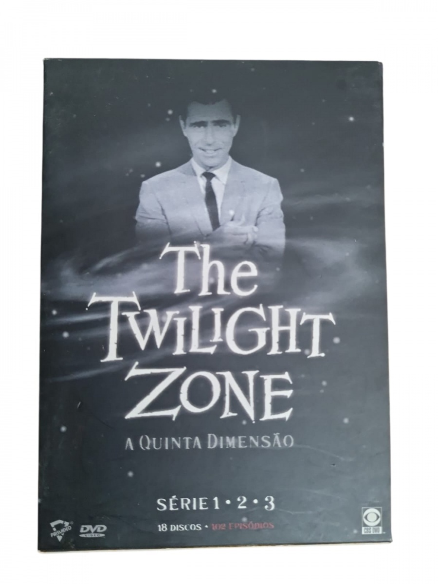 BOX/DVD: The Twilight Zone a quinta dimensão série 1, 2