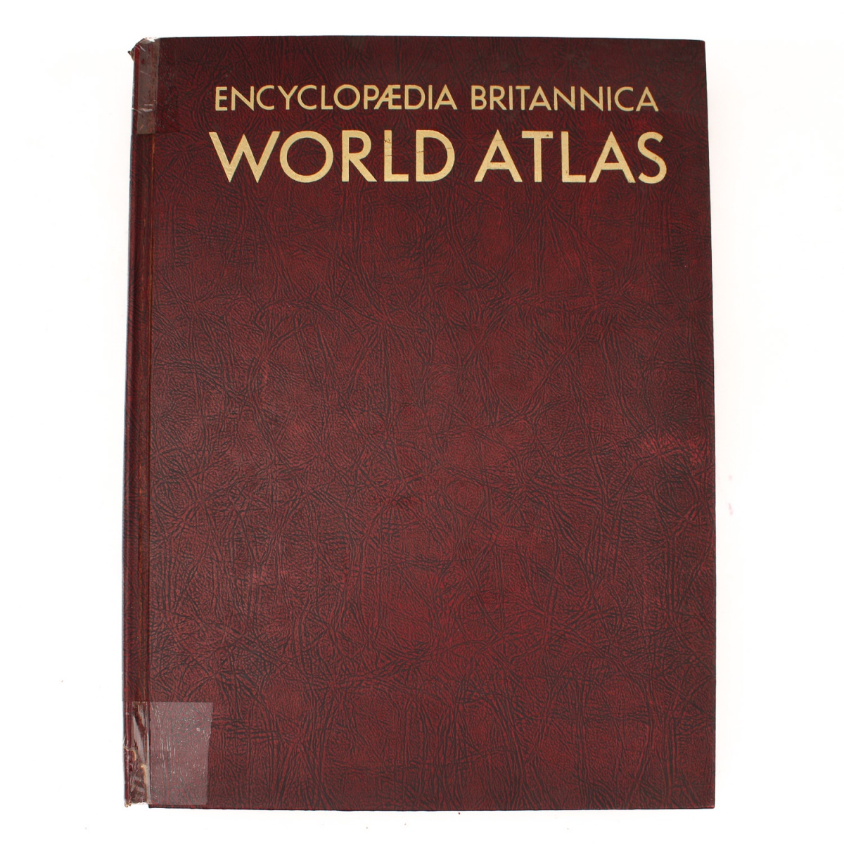 LIVRO - Encyclopedia Britannica - World Atlas - capa du