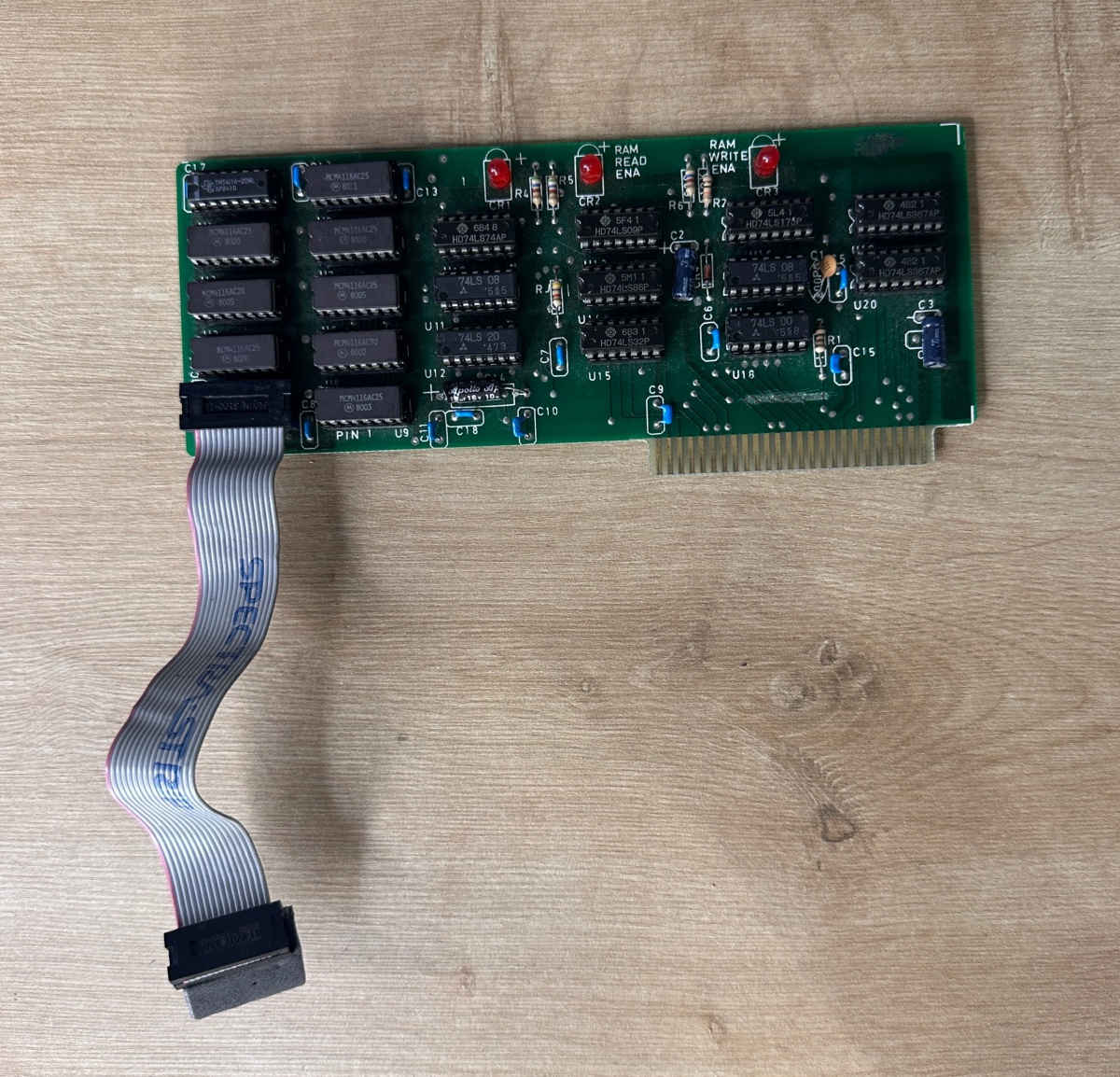 Placa Language Card para microcomputadores Apple II que