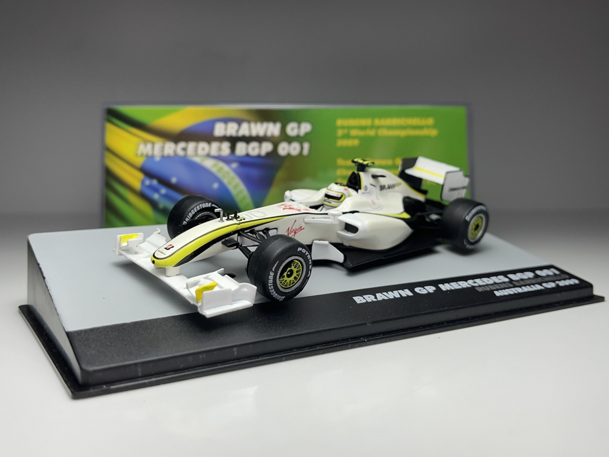 2009 Brawn GP Mercedes BGP 001 Rubens Barrichello Austr