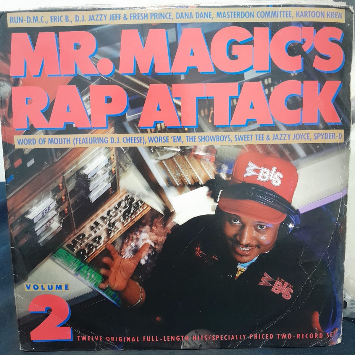 LP MR. MAGICS RAP ATTACK VOLUME 2 1986 /ÁLBUM DUPLO COM