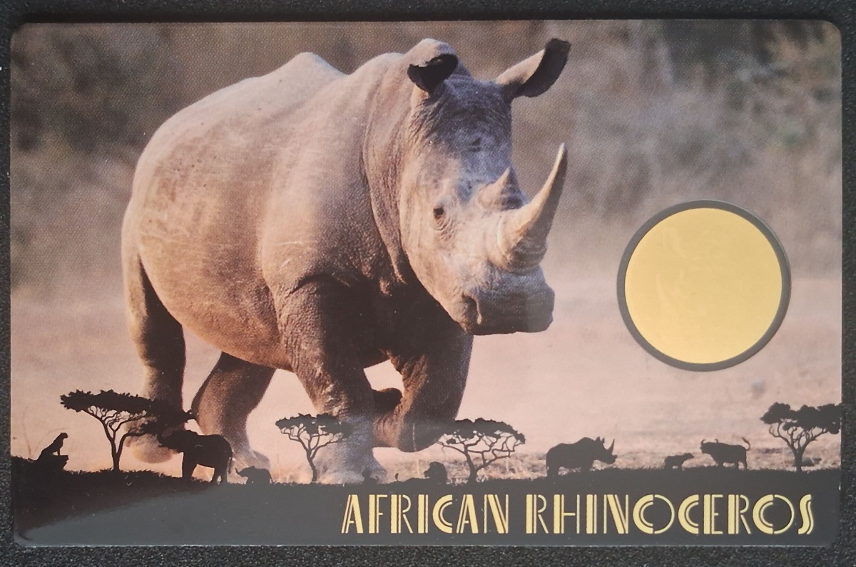 TCHAD - OURO - MOEDA NO BLISTER COM CERTIFICADO -  3000 FRANCOS CFA - 1/1000 oz 999