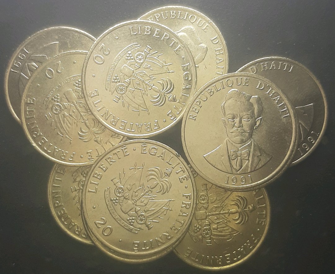 HAITI - 10 MOEDAS - FC