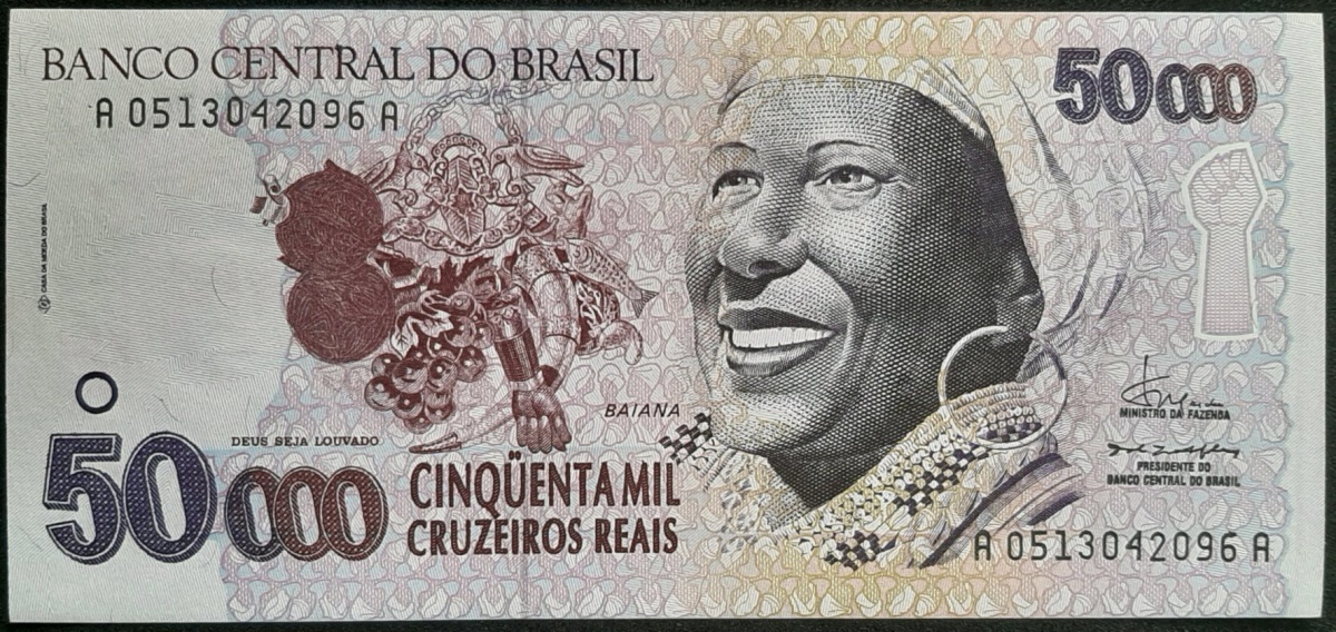 C-240 - 1994 - 50.000 CRUZEIROS - FE