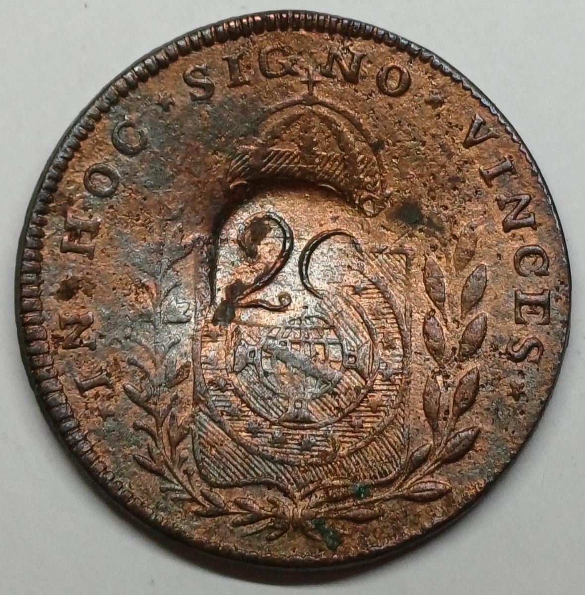 NUMISMÁTICA - ANTIGA MOEDA DE COBRE DO BRASIL ( IMPÉRIO Voltar ao topo Leilões Ativos Leilões Finalizados Atendimento de