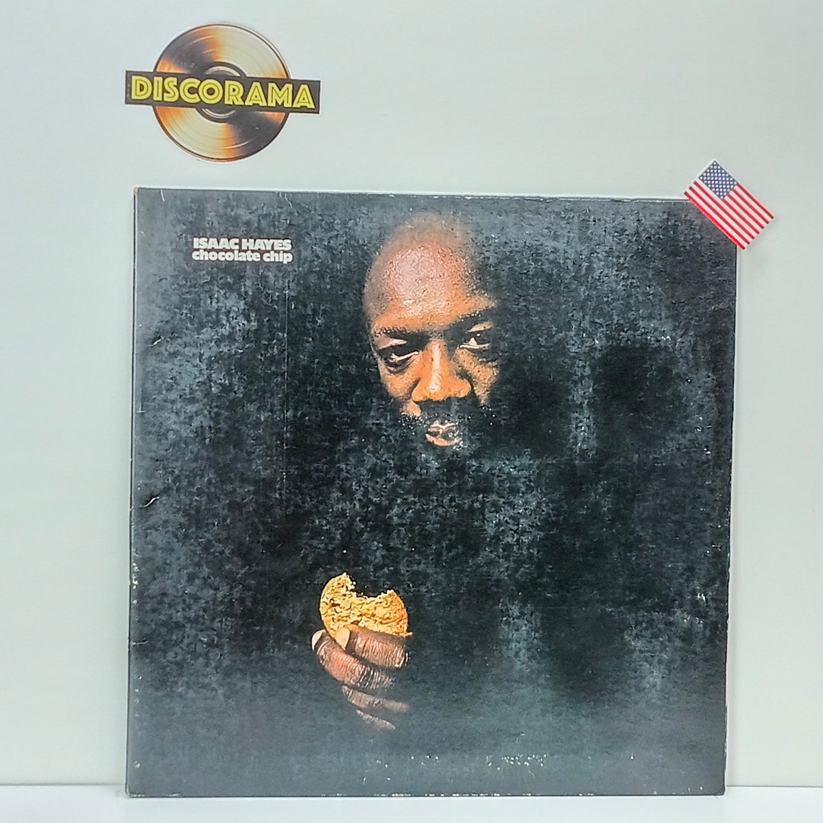 ISAAC HAYES  -  CHOCOLATE CHIP  -  IMPORTADO (EUA)  -  CAPA GATEFOLD  -  ASPECTO DO DISCO: VG+/EXCELENTE  /  ASPECTO DA CAPA: EXCELENTE  -  1975  -  LP DISCO DE VINIL (Verifique com atenção as imagens deste lote e entre ...