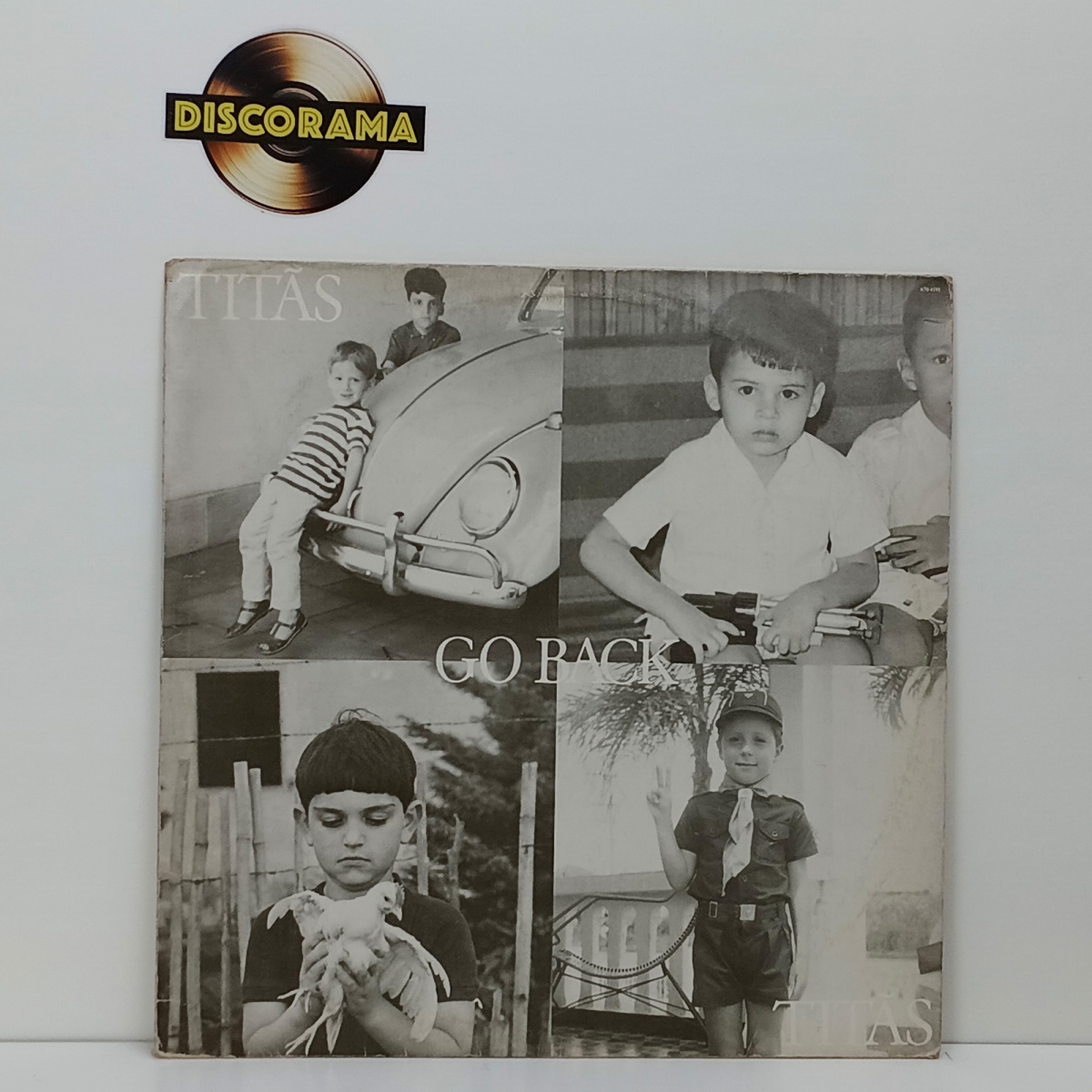 TITÃS  -  GO BACK  -  ASPECTO DO DISCO: EXCELENTE/NM  /  ASPECTO DA CAPA: VG+ (PEQUENOS DESGASTES NAS BORDAS)  -  XXXX  -  LP DISCO DE VINIL (Verifique com atenção as imagens deste lote e entre em contato conosco até um ...