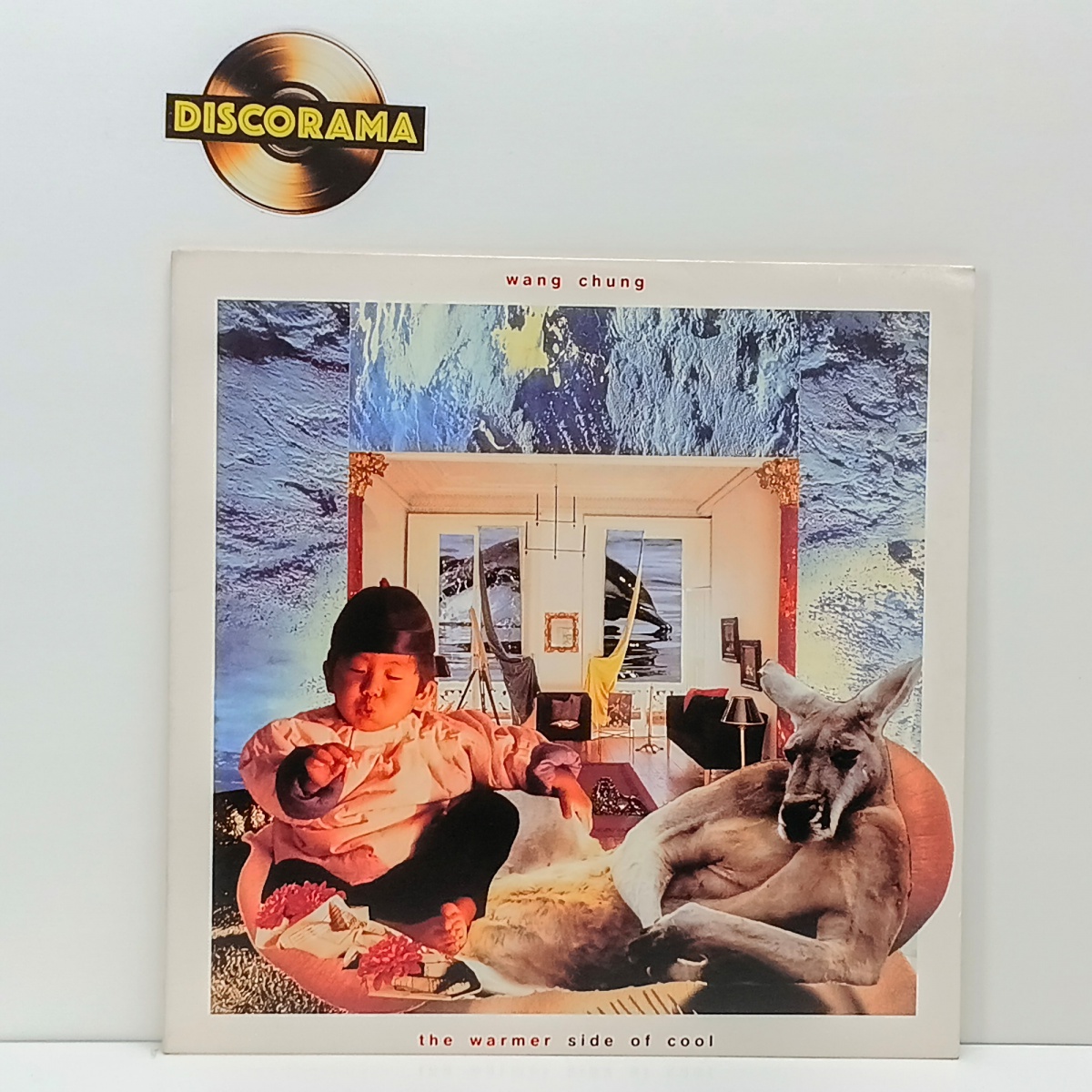 WANG CHUNG  -  THE WARMER SIDE OF COOL  -  IMPORTADO  -  POSSUI ENCARTE  -  ASPECTO DO DISCO: EXCELENTE  /  ASPECTO DA CAPA: EXCELENTE  -  1989  -  LP DISCO DE VINIL (Verifique com atenção as imagens deste lote e entre ...