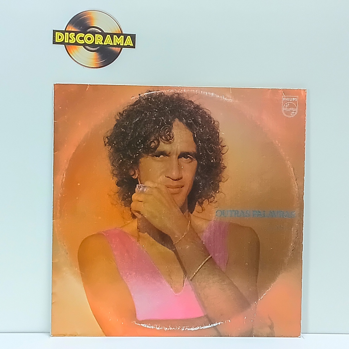 CAETANO VELOSO   -  OUTRAS PALAVRAS  -  POSSUI ENCARTE  -  ASPECTO DO DISCO: EXCELENTE  /  ASPECTO DA CAPA: VG+  -  1981  -  LP DISCO DE VINIL (Verifique com atenção as imagens deste lote e entre em contato conosco até ...