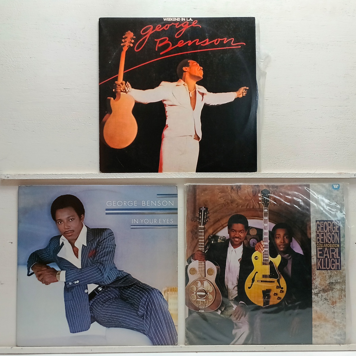 LOTE COM 3 LPS DE GEORGE BENSON  -  LPS DISCOS DE VINIL (Verifique com atenção as imagens deste lote e entre em contato conosco até um dia útil antes do leilão, se houver dúvidas. Atenção: lotes de discos com mais de ...