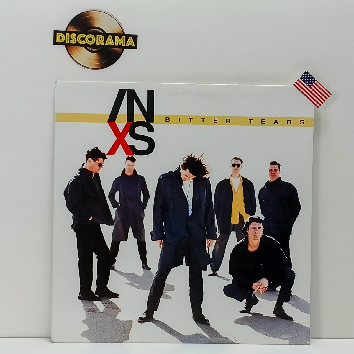 INXS  -  BITTER TEARS / THE OTHER SIDE - SINGLE  -  IMPORTADO (EUA)  -  ASPECTO DO DISCO: EXCELENTE  /  ASPECTO DA CAPA: EXCELENTE  -  1990  -  LP DISCO DE VINIL (Verifique com atenção as imagens deste lote e entre em ...