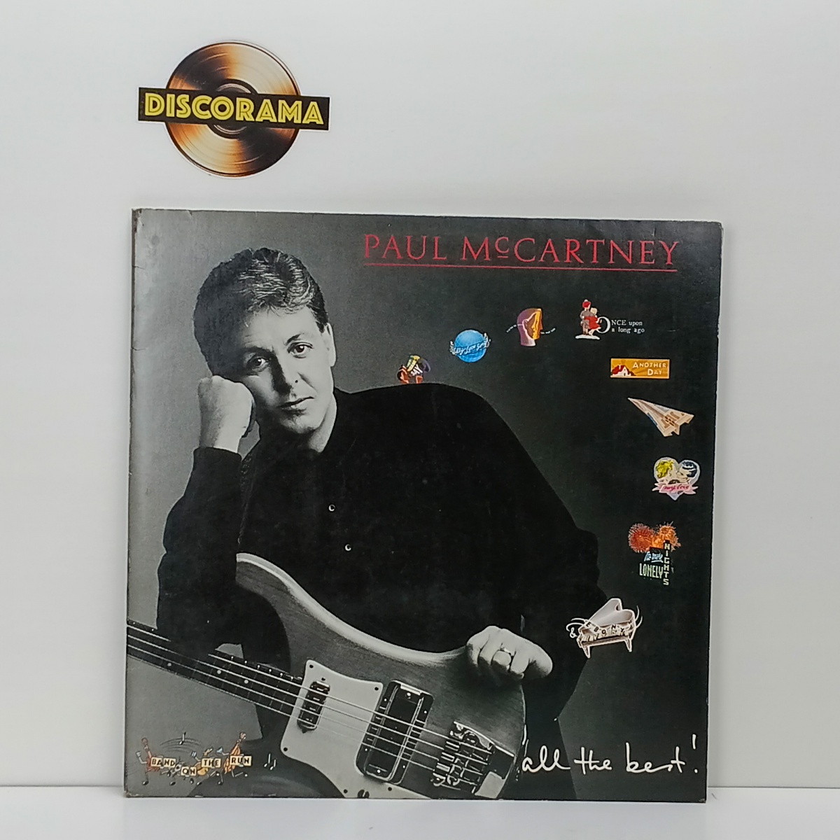 PAUL McCARTNEY  -  ALL THE BEST!  -  ÁLBUM DUPLO  -  CAPA GATEFOLD  -  POSSUI ENCARTE  -  ASPECTO DO DISCO: EXCELENTE  /  ASPECTO DA CAPA: VG+  -  XXXX  -  LP DISCO DE VINIL (Verifique com atenção as imagens deste lote ...