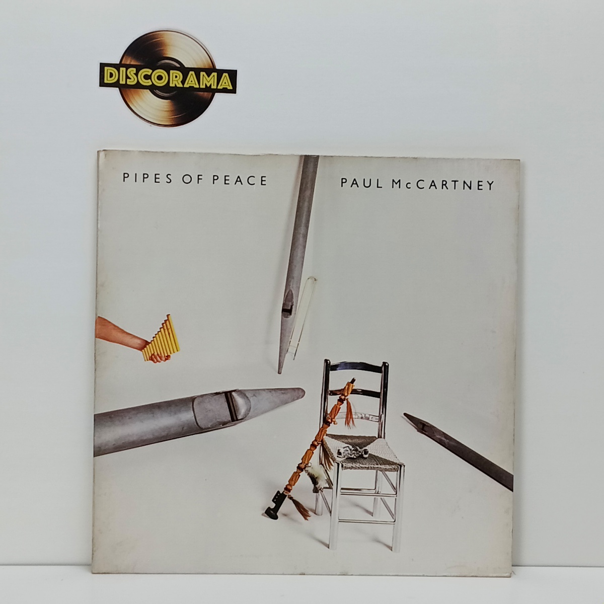 PAUL McCARTNEY  -  PIPES OF PEACE  -  CAPA GATEFOLD  -  ASPECTO DO DISCO: EXCELENTE  /  ASPECTO DA CAPA: VG+/EXCELENTE  -  1983  -  LP DISCO DE VINIL (Verifique com atenção as imagens deste lote e entre em contato ...