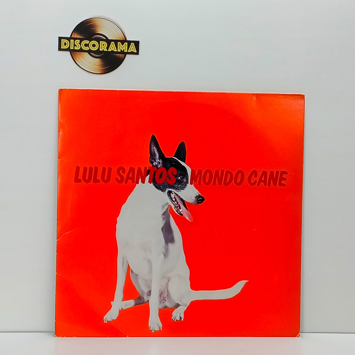 LULU SANTOS  -  MONDO CANE  -  POSSUI ENCARTE  -  ASPECTO DO DISCO: EXCELENTE  /  ASPECTO DA CAPA: EXCELENTE  -  1992  -  LP DISCO DE VINIL (Verifique com atenção as imagens deste lote e entre em contato conosco até um ...
