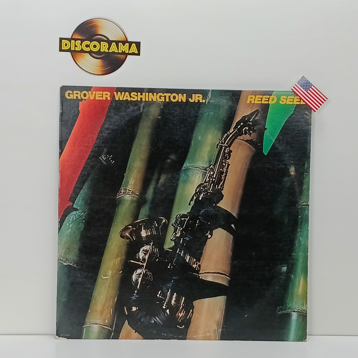 GROVER WASHINGTON JR.  -  REED SEED  -  IMPORTADO (EUA)  -  ASPECTO DO DISCO: EXCELENTE  /  ASPECTO DA CAPA: VG+  -  1978  -  LP DISCO DE VINIL (Verifique com atenção as imagens deste lote e entre em contato conosco até ...