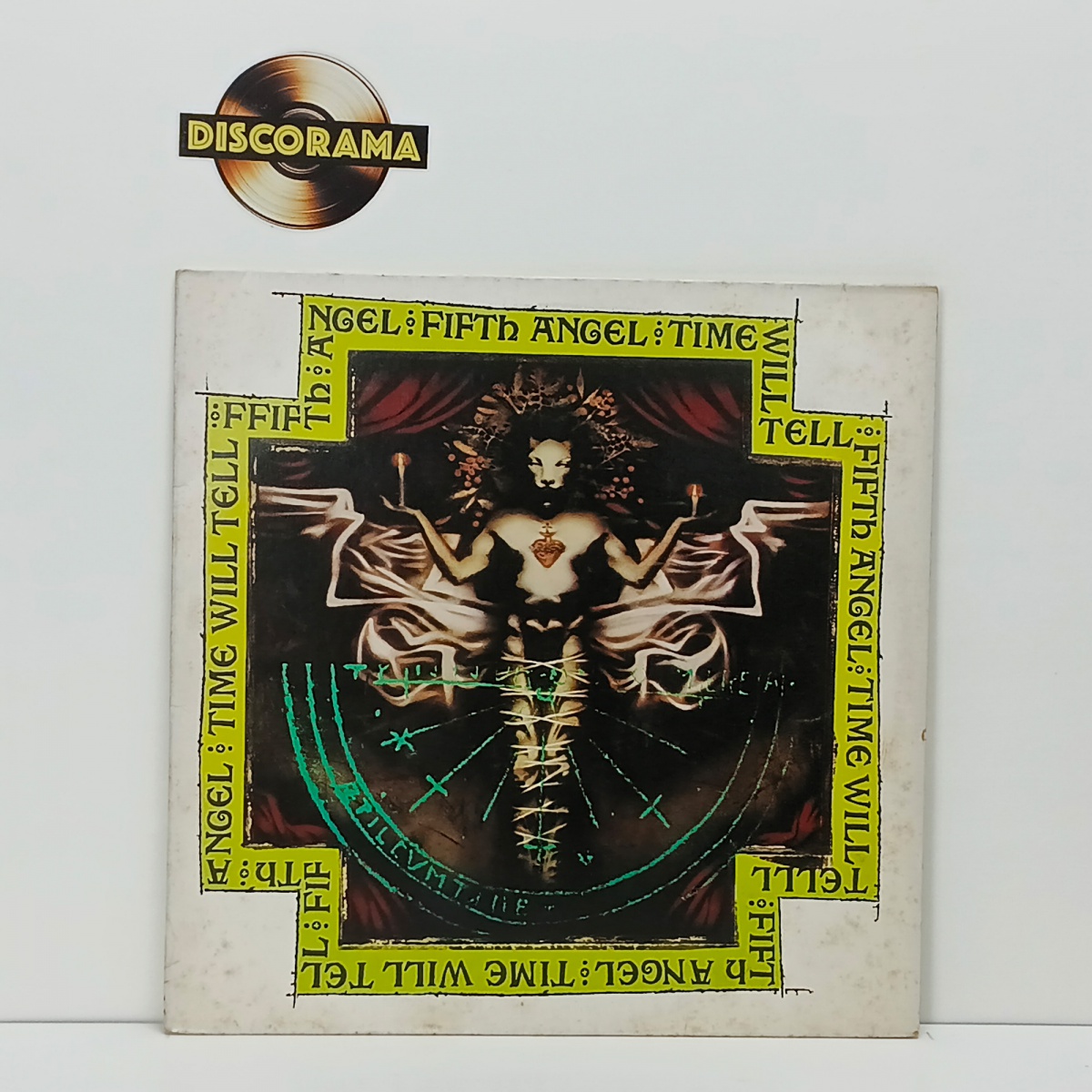 FIFTH ANGEL  -  TIME WILL TELL  -  ASPECTO DO DISCO: EXCELENTE  /  ASPECTO DA CAPA: EXCELENTE (POSSUI DISCRETAS MANCHAS DE OXIDAÇÃO)  -  1989  -  LP DISCO DE VINIL (Verifique com atenção as imagens deste lote e entre em ...