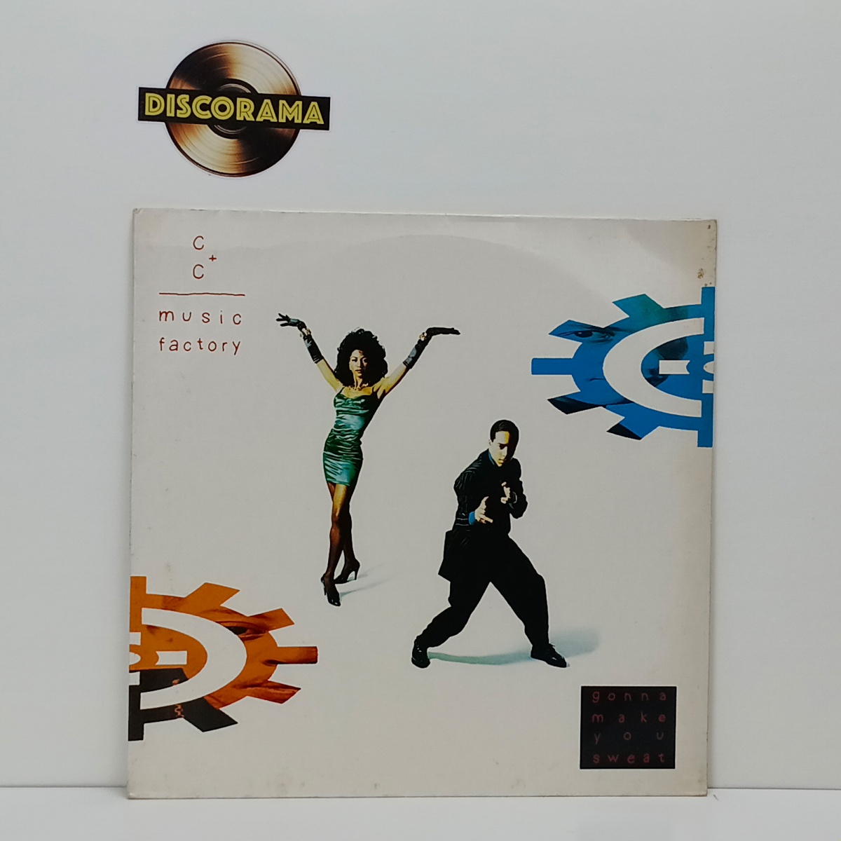 C+C MUSIC FACTORY  -  GONNA MAKE YOU SWEAT  -  ASPECTO DO DISCO: EXCELENTE  /  ASPECTO DA CAPA: VG+  -  1990  -  LP DISCO DE VINIL (Verifique com atenção as imagens deste lote e entre em contato conosco até um dia útil ...