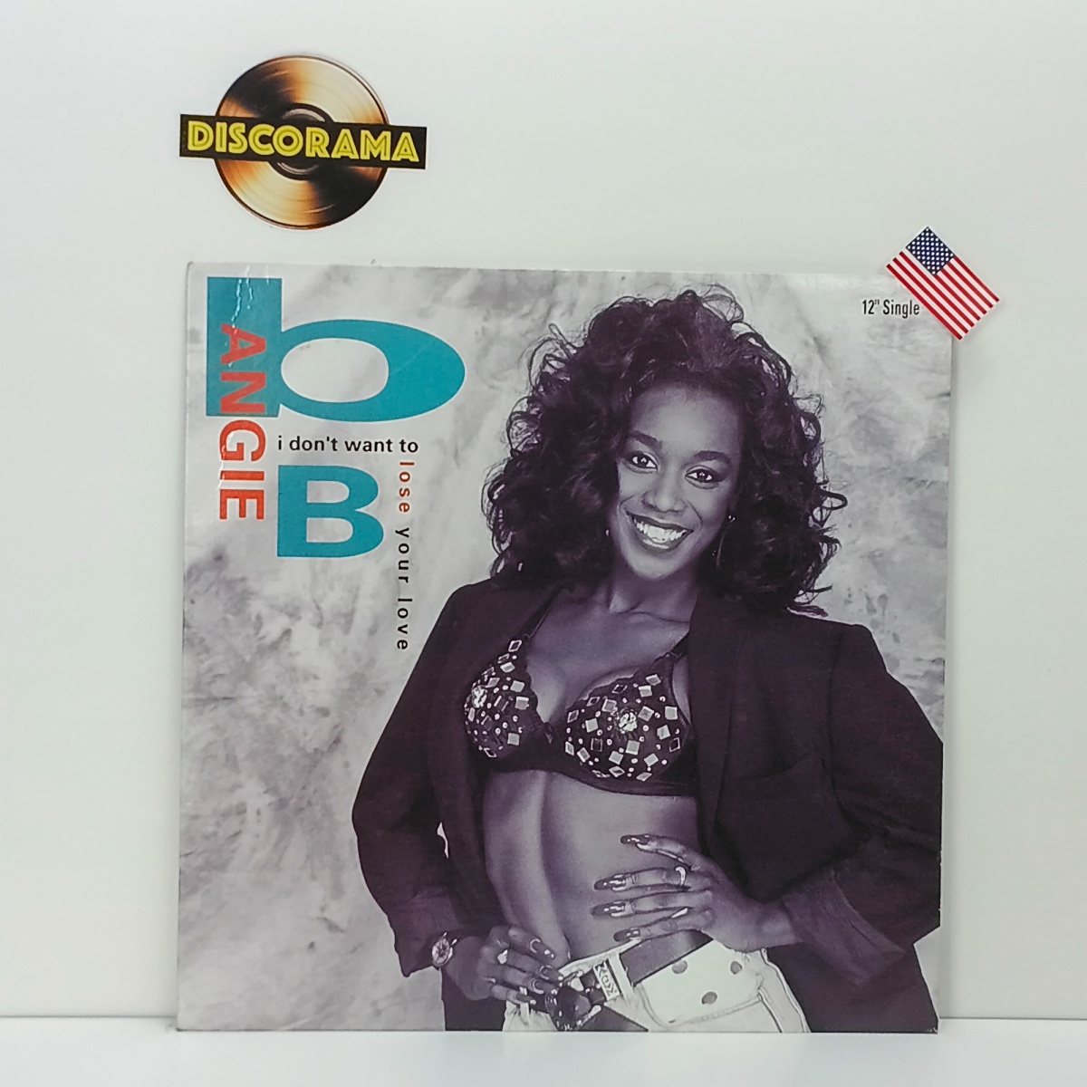 B. ANGIE B.  -  I DON`T WANT TO LOSE YOUR LOVE - SINGLE  -  IMPORTADO (EUA)  -  ASPECTO DO DISCO: EXCELENTE  /  ASPECTO DA CAPA: EXCELENTE  -  1991  -  LP DISCO DE VINIL (Verifique com atenção as imagens deste lote e ...