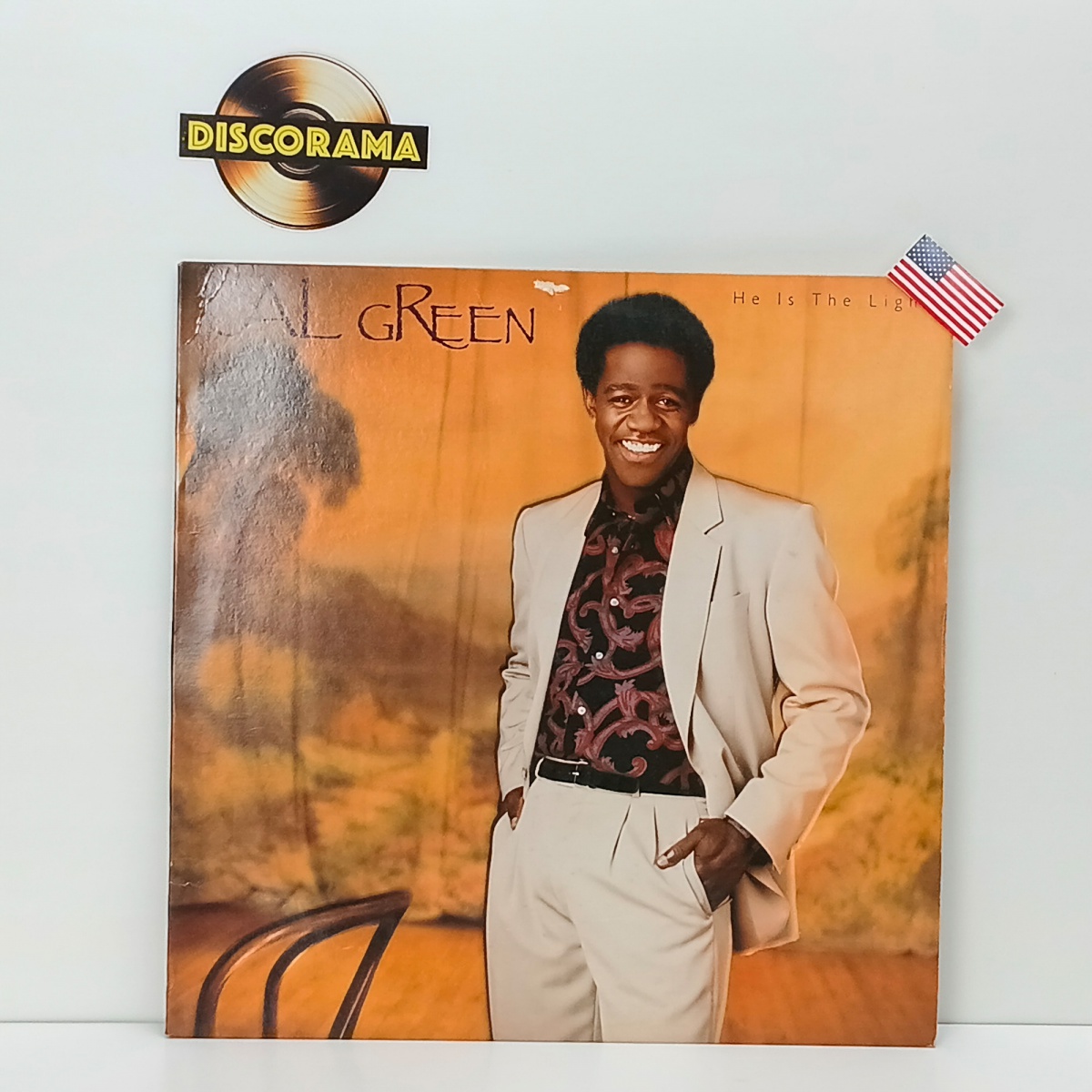 AL GREEN  -  HE IS THE LIGHT  -  IMPORTADO (EUA)  -  ASPECTO DO DISCO: EXCELENTE  /  ASPECTO DA CAPA: EXCELENTE (POSSUI RESQUÍCIOS DE ETIQUETA)  -  1985  -  LP DISCO DE VINIL (Verifique com atenção as imagens deste lote ...