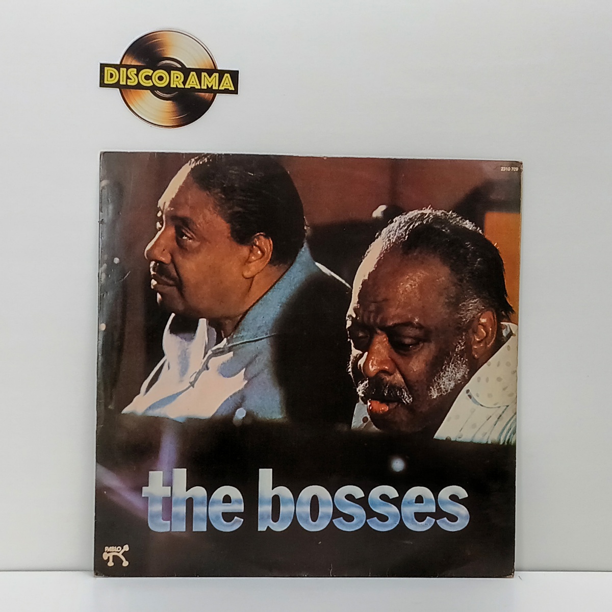 JOE TURNER/COUNT BASIE   -  THE BOSSES  -  ASPECTO DO DISCO: EXCELENTE  /  ASPECTO DA CAPA: EXCELENTE (DISCRETÍSSIMO DESGASTES NA LOMBADA)  -  1975  -  LP DISCO DE VINIL (Verifique com atenção as imagens deste lote e ...