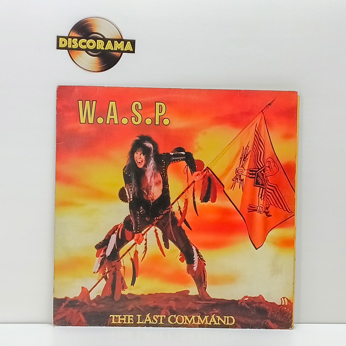 W.A.S.P.  -  THE LAST COMMAND  -  POSSUI ENCARTE  -  ASPECTO DO DISCO: EXCELENTE  /  ASPECTO DA CAPA: EXCELENTE  -  1985  -  LP DISCO DE VINIL (Verifique com atenção as imagens deste lote e entre em contato conosco até ...
