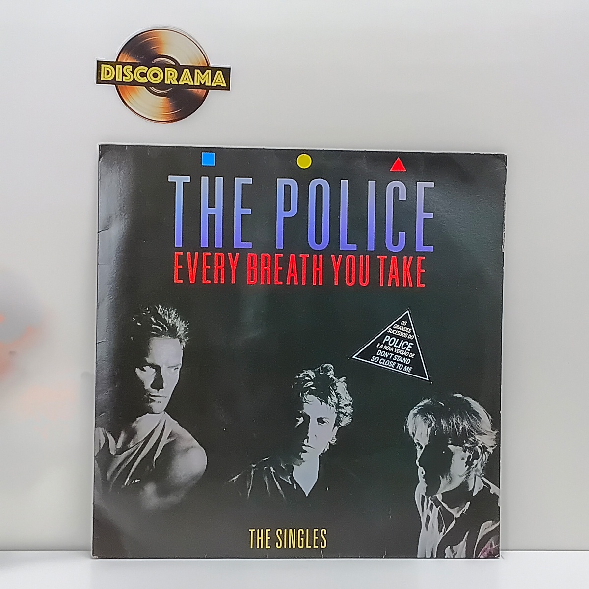 POLICE, THE  -  EVERY BREATH YOU TAKE  -  POSSUI ENCARTE  -  ASPECTO DO DISCO: EXCELENTE  /  ASPECTO DA CAPA: VG+/EXCELENTE  -  1981  -  LP DISCO DE VINIL (Verifique com atenção as imagens deste lote e entre em contato ...