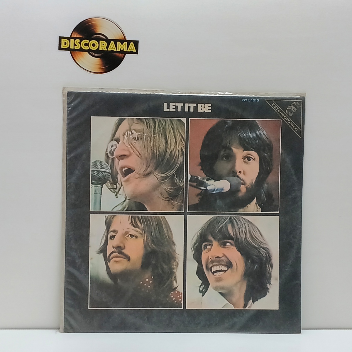 BEATLES, THE  -  LET IT BE - CAPA SANDUÍCHE  -  ASPECTO DO DISCO: EXCELENTE  /  ASPECTO DA CAPA: EXCELENTE  -  1970  -  LP DISCO DE VINIL (Verifique com atenção as imagens deste lote e entre em contato conosco até um ...