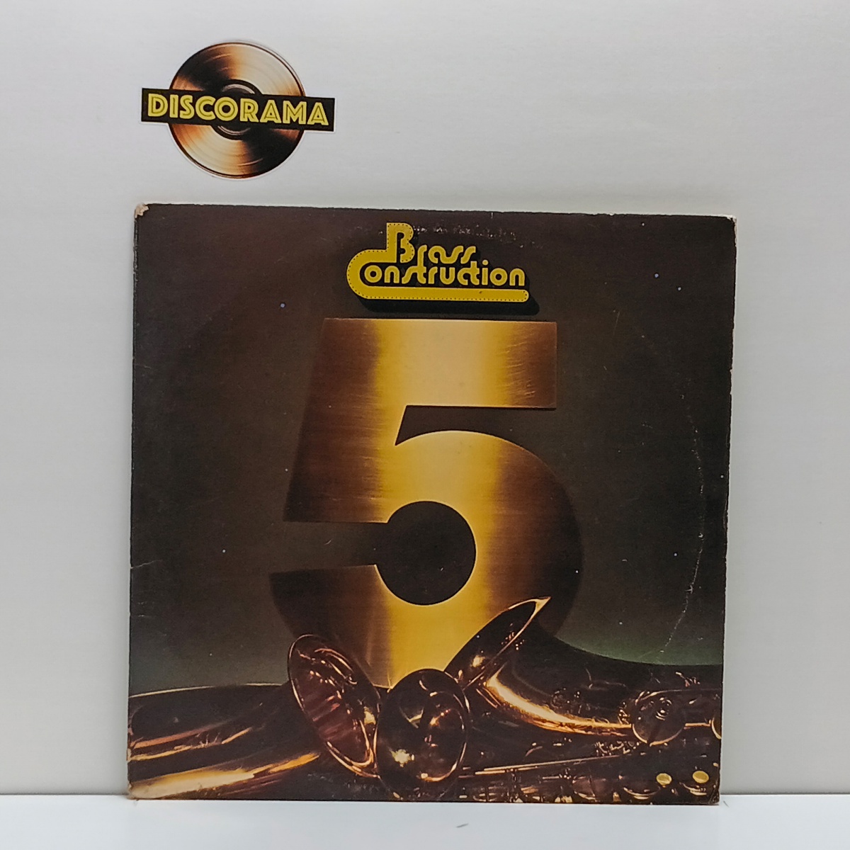 BRASS CONSTRUCTION  -  BRASS CONSTRUCTION V  -  ASPECTO DO DISCO: EXCELENTE  /  ASPECTO DA CAPA: VG+ (POSSUI DISCRETOS DESGASTES NA LOMBADA)  -  1979  -  LP DISCO DE VINIL (Verifique com atenção as imagens deste lote e ...