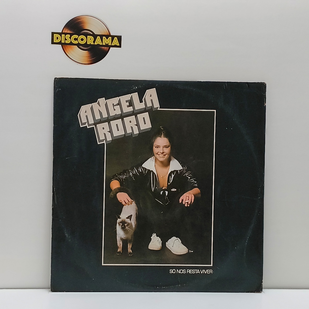 ANGELA RORO  -  SÓ NOS RESTA VIVER  -  POSSUI ENCARTE  -  ASPECTO DO DISCO: VG+/EXCELENTE  /  ASPECTO DA CAPA: VG (POSSUI AVARIA NA LOMBADA)  -  1980  -  LP DISCO DE VINIL (Verifique com atenção as imagens deste lote e ...