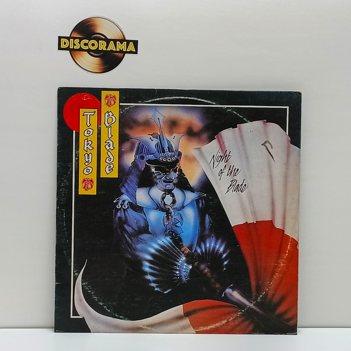 TOKYO BLADE  -  NIGHT OF THE BLADE  -  ASPECTO DO DISCO: EXCELENTE  /  ASPECTO DA CAPA: VG+ (POSSUI DESGASTES NAS LATERAIS)  -  1987  -  LP DISCO DE VINIL (Verifique com atenção as imagens deste lote e entre em contato ...
