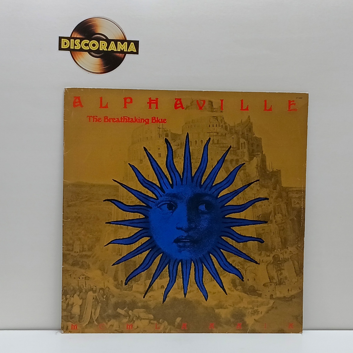 ALPHAVILLE  -  THE BREATHTAKING BLUE  -  ASPECTO DO DISCO: EXCELENTE  /  ASPECTO DA CAPA: VG+  -  1989  -  LP DISCO DE VINIL (Verifique com atenção as imagens deste lote e entre em contato conosco até um dia útil antes ...