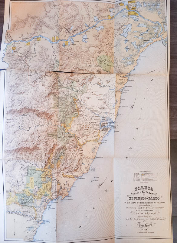 Planta da Parte da Provincia do Espirito Ssanto mandada