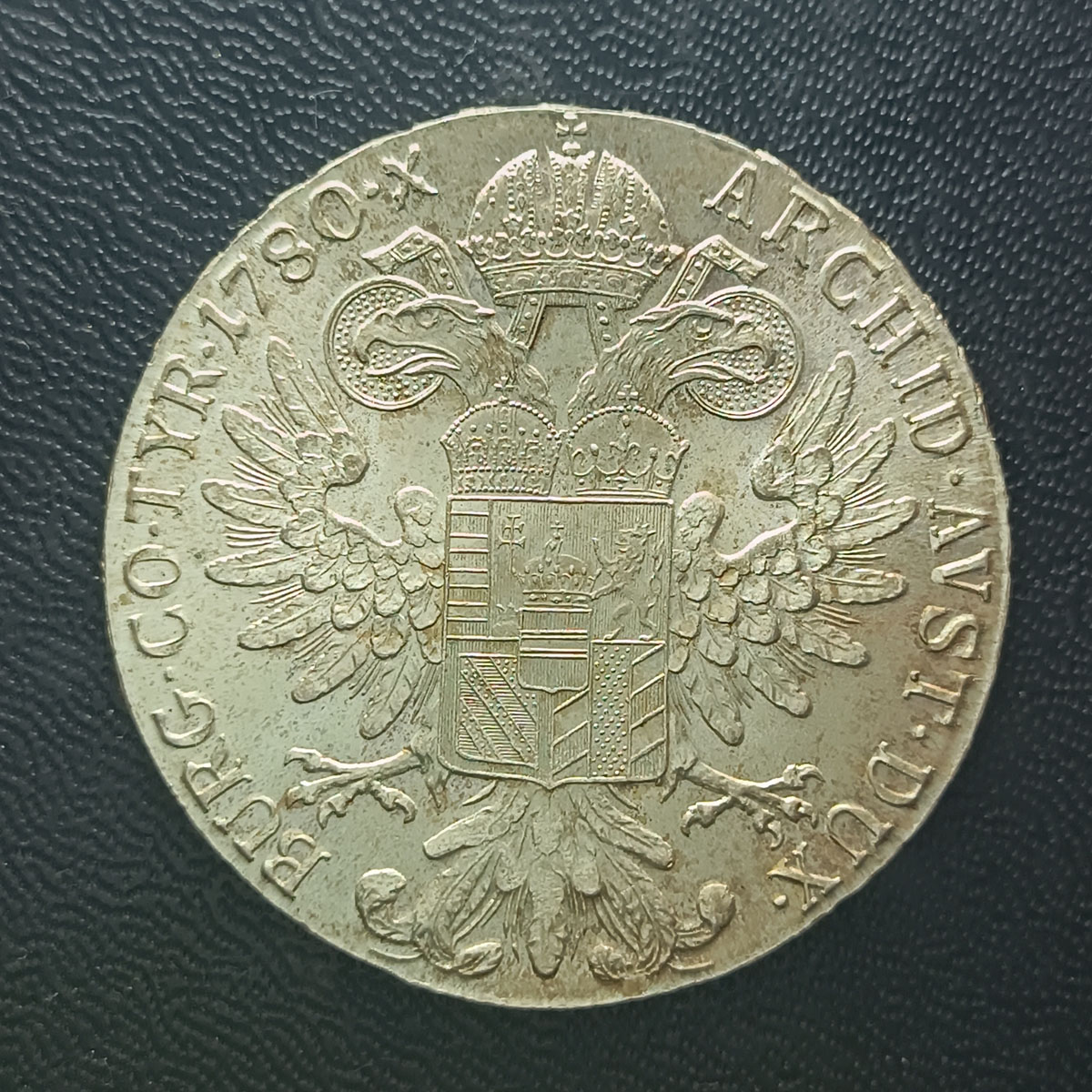 Moeda Austria – 1 Thaler – 1780 – Reestrike – 28 Gr – 41mm – P833 – FC