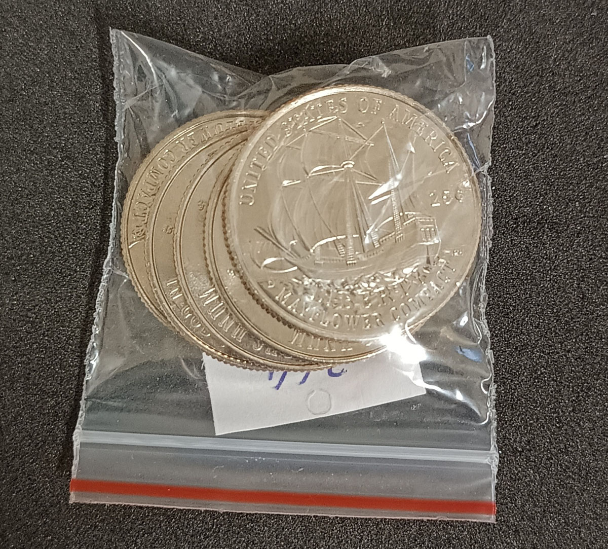 Lote Moedas Eua Quarter Dollar 2026 05 Unidades FC