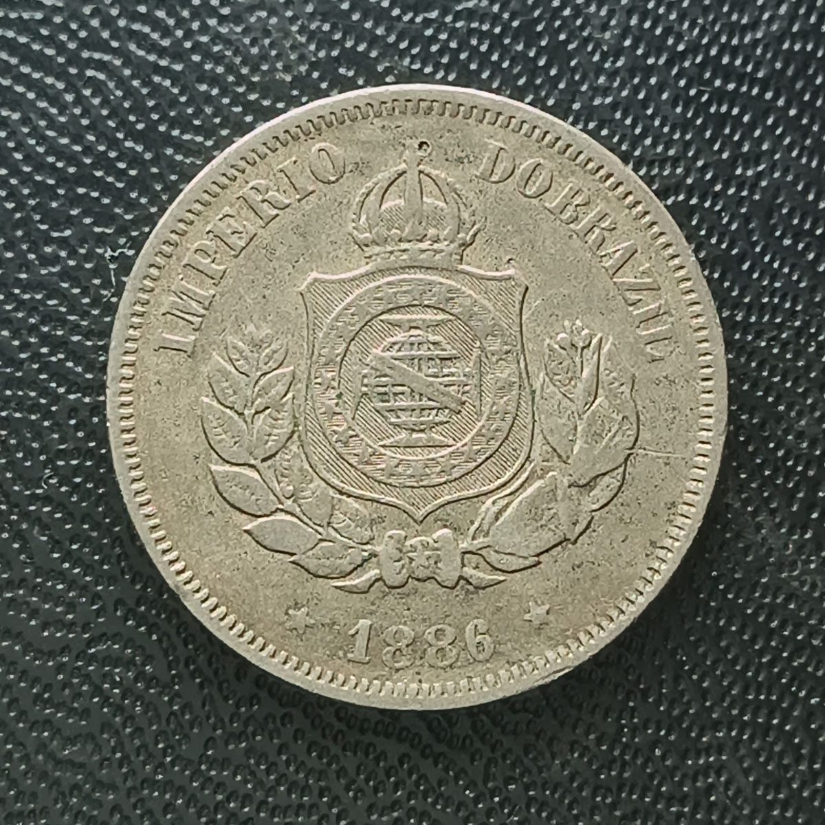 BRASIL - 50 RÉIS 1886 - CUPRO NIQUEL